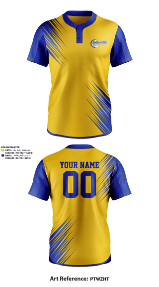Two Button Softball Jersey, BALDWIN HILLS Softball, Softball, Teamtime, Team time, sublimation, custom sports apparel, team uniforms, spirit wear, spiritwear, sports uniforms, custom shirts, team store, custom team store, fundraiser sports, apparel fundraiser