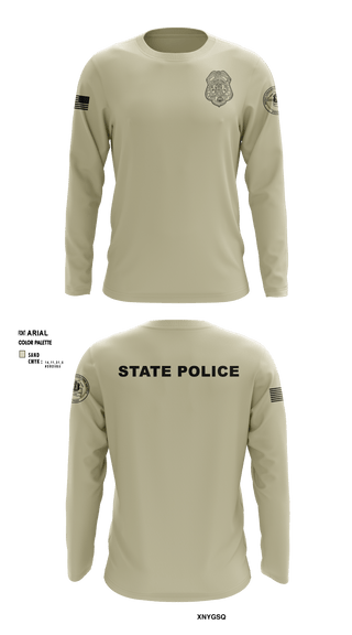Long Sleeve Performance Shirt, , Police, Teamtime, Team time, sublimation, custom sports apparel, team uniforms, spirit wear, spiritwear, sports uniforms, custom shirts, team store, custom team store, fundraiser sports, apparel fundraiser