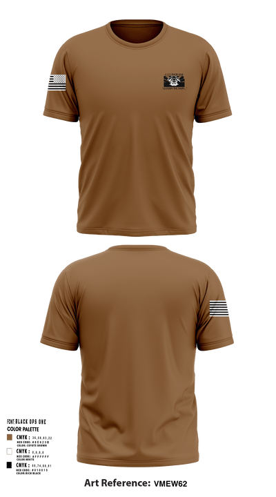 G Co 106th BSB 87834458 Short Sleeve Performance Shirt - 3