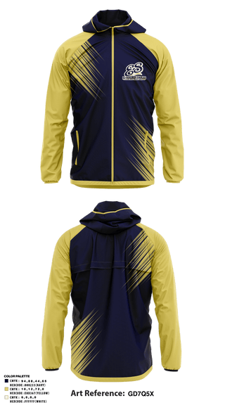 Windbreaker, El Segundo Eagles Softball, Softball, Teamtime, Team time, sublimation, custom sports apparel, team uniforms, spirit wear, spiritwear, sports uniforms, custom shirts, team store, custom team store, fundraiser sports, apparel fundraiser