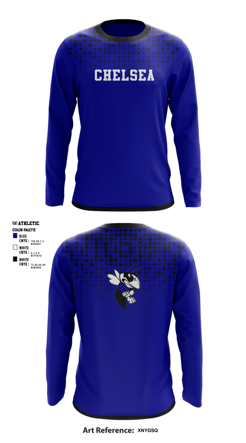 Long Sleeve Performance Shirt, Chelsea Swarm Wrestling, Wrestling, Teamtime, Team time, sublimation, custom sports apparel, team uniforms, spirit wear, spiritwear, sports uniforms, custom shirts, team store, custom team store, fundraiser sports, apparel fundraiser