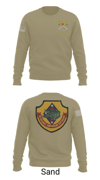 Crew Neck Sweatshirt, , Marines, Teamtime, Team time, sublimation, custom sports apparel, team uniforms, spirit wear, spiritwear, sports uniforms, custom shirts, team store, custom team store, fundraiser sports, apparel fundraiser