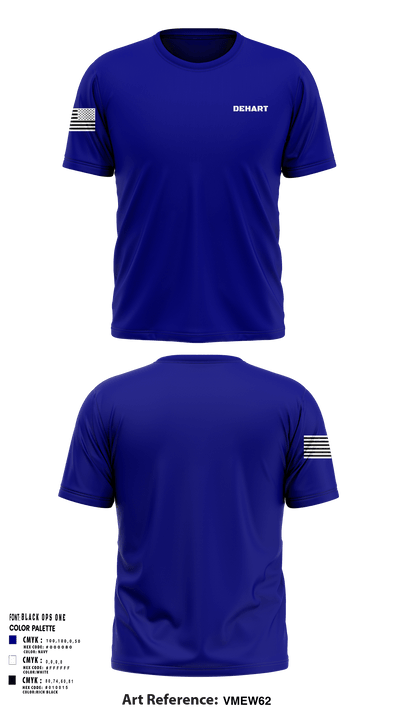 Dehart 1698018 Short Sleeve Performance Shirt - 1