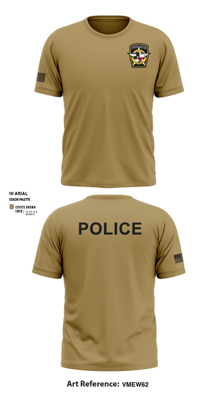 Short Sleeve Performance Shirt, , Police, Teamtime, Team time, sublimation, custom sports apparel, team uniforms, spirit wear, spiritwear, sports uniforms, custom shirts, team store, custom team store, fundraiser sports, apparel fundraiser