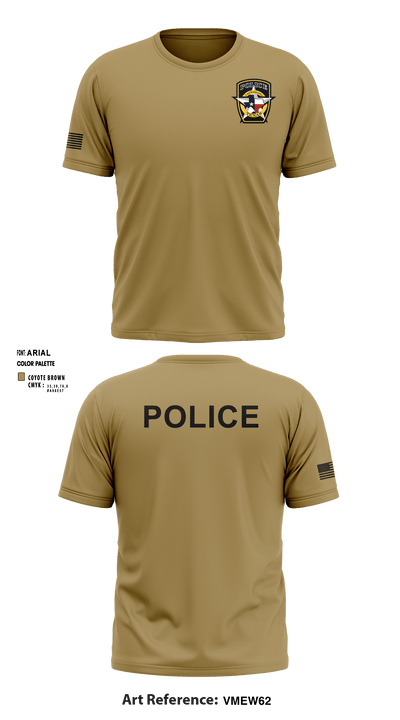 Jacksboro Police Department 19640406 Short Sleeve Performance Shirt - 2