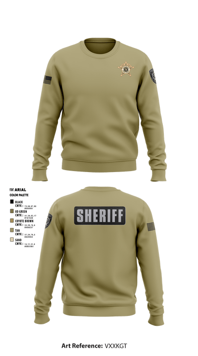 Henry County S.E.R.T. 87395571 Crew Neck Sweatshirt - 4