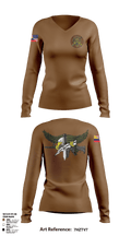 Operadores 86011789 Women's Long Sleeve V-neck Shirt - 1