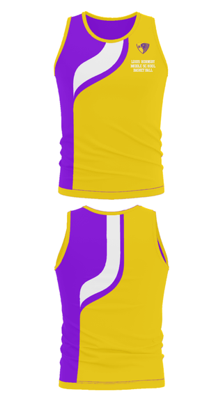 Tank Top, Louis Hornsby Middle School Basketball, Women's Basketball, Teamtime, Team time, sublimation, custom sports apparel, team uniforms, spirit wear, spiritwear, sports uniforms, custom shirts, team store, custom team store, fundraiser sports, apparel fundraiser