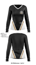 Osseo-Maple Grove Athletic Association 10668688 Women's Long Sleeve V-neck Shirt - 1