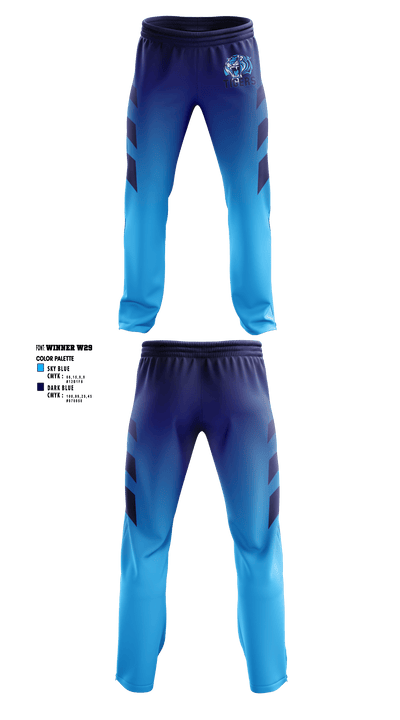 Fred T Foard High School Football 27855445 Sweatpants - 1