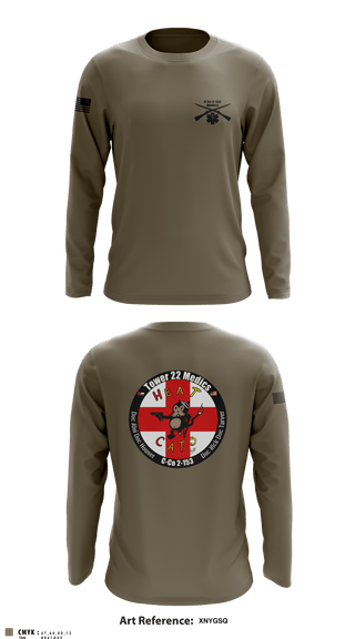 Long Sleeve Performance Shirt, , National Guard, Teamtime, Team time, sublimation, custom sports apparel, team uniforms, spirit wear, spiritwear, sports uniforms, custom shirts, team store, custom team store, fundraiser sports, apparel fundraiser