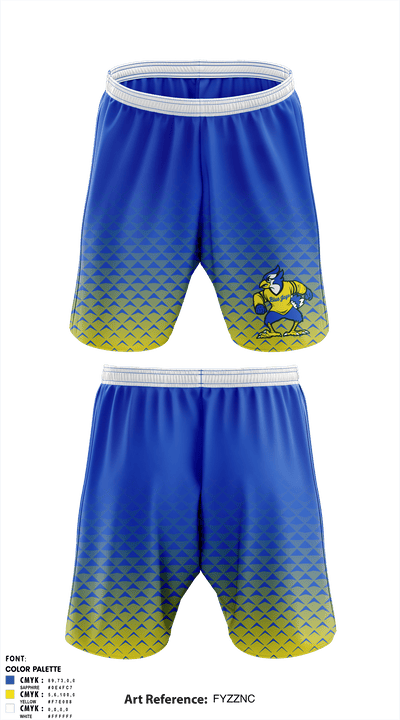 Jewell High School 98009347 Athletic Shorts With Pockets - 2