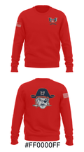 Habersham Central High School Cross Country 1890251 Crew Neck Sweatshirt - 11