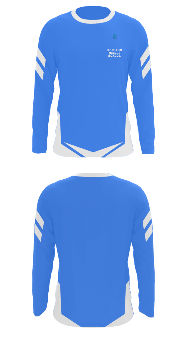 Long Sleeve Performance Shirt, Kenston Middle School, Spirit Store, Teamtime, Team time, sublimation, custom sports apparel, team uniforms, spirit wear, spiritwear, sports uniforms, custom shirts, team store, custom team store, fundraiser sports, apparel fundraiser