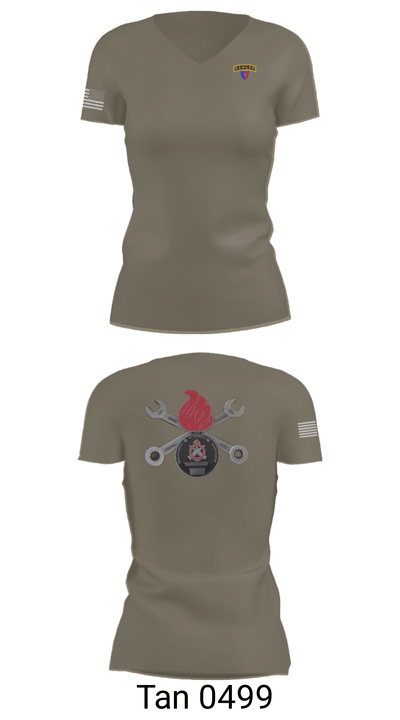 38 DHHB HSC 41282623 Women's Short Sleeve V-neck Shirt - 36