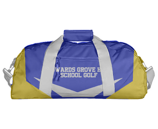 Duffle Bag, Howards Grove High School Golf, Golf, Teamtime, Team time, sublimation, custom sports apparel, team uniforms, spirit wear, spiritwear, sports uniforms, custom shirts, team store, custom team store, fundraiser sports, apparel fundraiser