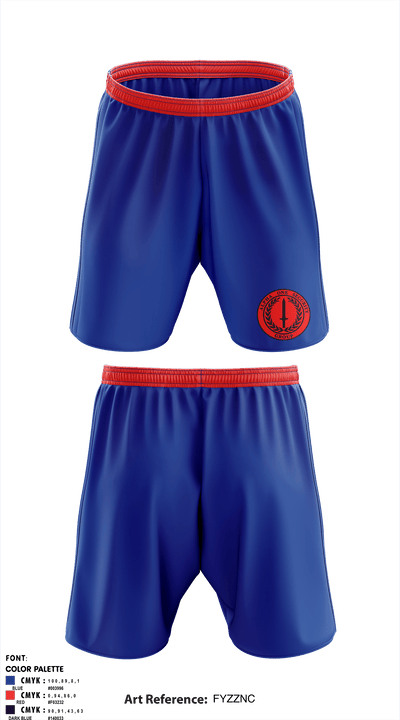 Alpha One Security Group 81233537 Athletic Shorts With Pockets - 1