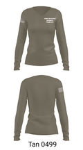100th BN 442nd Infantry Regiment 86811779 Women's Long Sleeve V-neck Shirt - 40