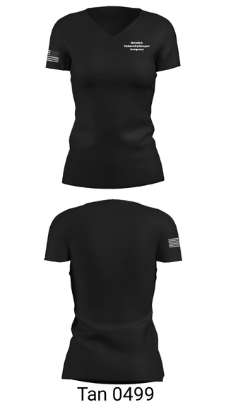 Women's Short Sleeve Vneck Shirt, , Army, Teamtime, Team time, sublimation, custom sports apparel, team uniforms, spirit wear, spiritwear, sports uniforms, custom shirts, team store, custom team store, fundraiser sports, apparel fundraiser