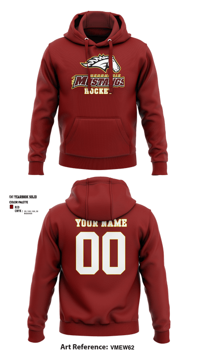 Menomonie High School Ice hockey 95189103 Hoodie - 8