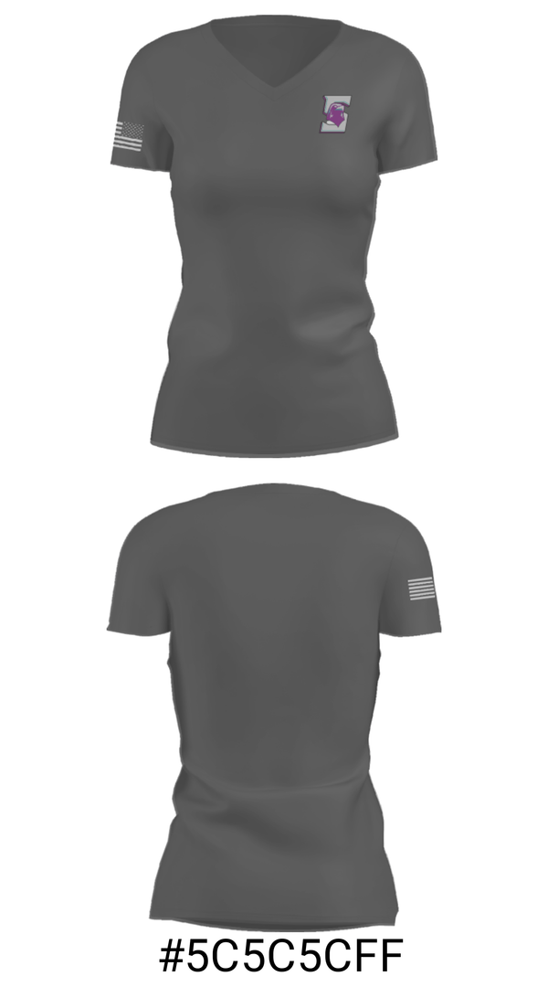 Women's Short Sleeve Vneck Shirt, Silverado High School Cheer, Cheer, Teamtime, Team time, sublimation, custom sports apparel, team uniforms, spirit wear, spiritwear, sports uniforms, custom shirts, team store, custom team store, fundraiser sports, apparel fundraiser