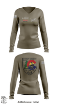 4-4 ARMT 94073583 Women's Long Sleeve V-neck Shirt - 50
