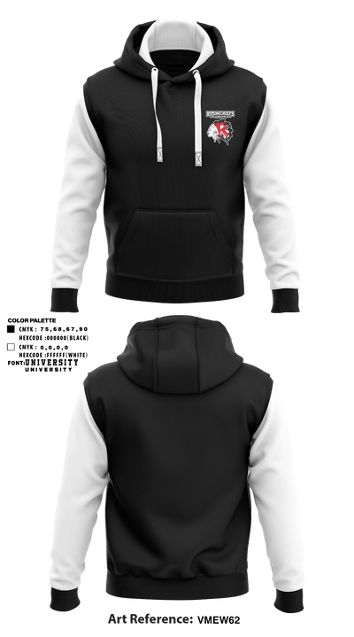 Ripon Chiefs Youth Football and Cheer 75373923 Hoodie - 1