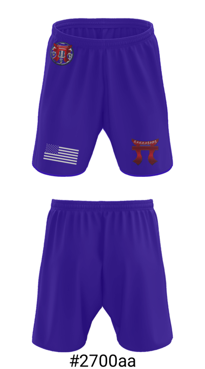 3-187 Rakkasans 16678099 Athletic Shorts With Pockets - 25