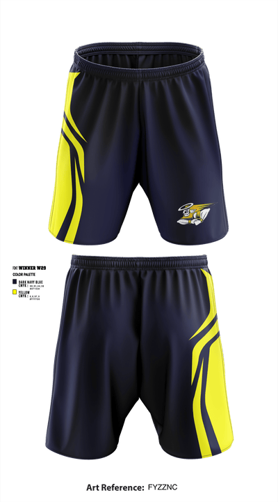 Santa Clara High School Football 15667372 Athletic Shorts With Pockets - 2