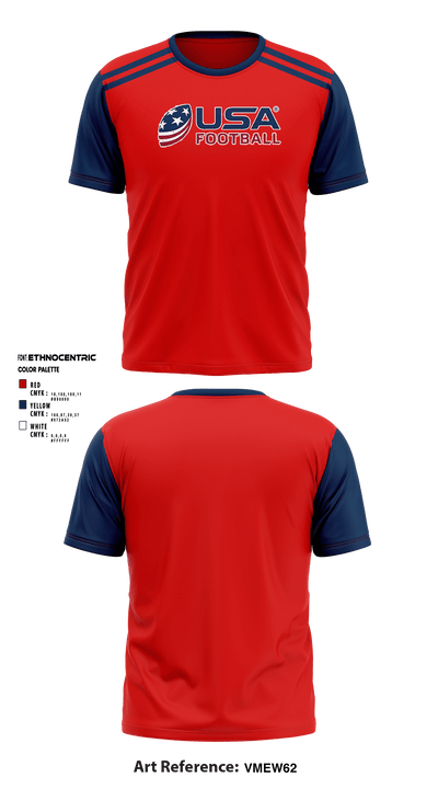 Copperas Chiefs 93621258 Short Sleeve Performance Shirt - 1