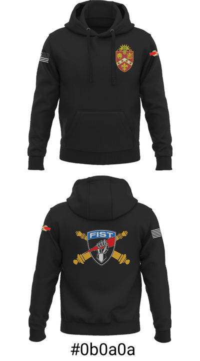 2-3 FA FIST 59815609 Hoodie - 43