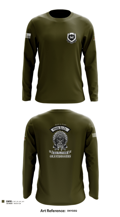 990th EVCC 27065192 Long Sleeve Performance Shirt - 1