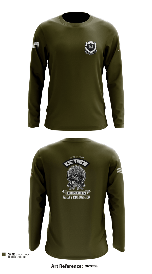 Long Sleeve Performance Shirt, , Army, Teamtime, Team time, sublimation, custom sports apparel, team uniforms, spirit wear, spiritwear, sports uniforms, custom shirts, team store, custom team store, fundraiser sports, apparel fundraiser