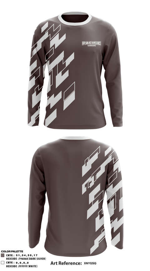Long Sleeve Performance Shirt, Pacific Union Elementary School, Spirit Store, Teamtime, Team time, sublimation, custom sports apparel, team uniforms, spirit wear, spiritwear, sports uniforms, custom shirts, team store, custom team store, fundraiser sports, apparel fundraiser