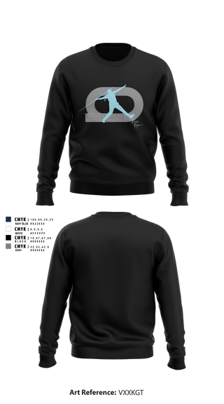 Crew Neck Sweatshirt, Maddie Roberts, , Teamtime, Team time, sublimation, custom sports apparel, team uniforms, spirit wear, spiritwear, sports uniforms, custom shirts, team store, custom team store, fundraiser sports, apparel fundraiser