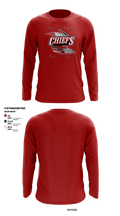 Copperas Chiefs 93621258 Long Sleeve Performance Shirt - 11