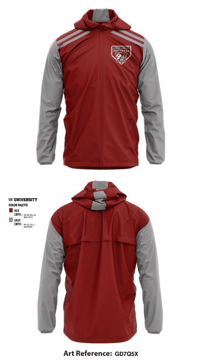 Lady Liners Grey 75013598 Windbreaker - 1