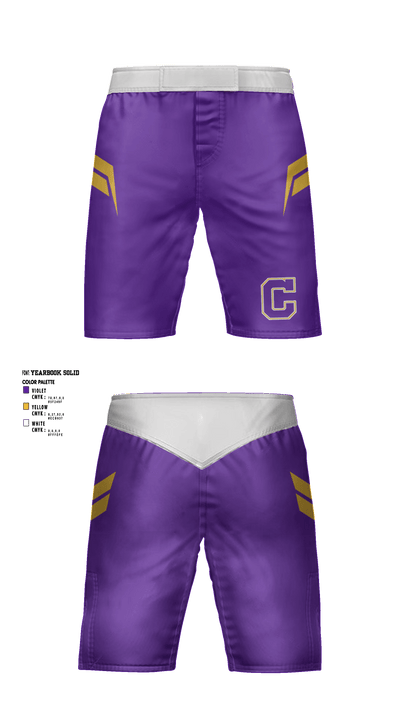 Concord High School Wrestling 68953668 Fight Shorts - 1