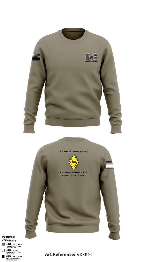 Crew Neck Sweatshirt, , Marines, Teamtime, Team time, sublimation, custom sports apparel, team uniforms, spirit wear, spiritwear, sports uniforms, custom shirts, team store, custom team store, fundraiser sports, apparel fundraiser