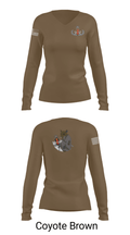 764th EOD 38485601 Women's Long Sleeve V-neck Shirt - 37