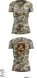 Valhalla Airsoft 98104221 Women's Short Sleeve V-neck Shirt - 5