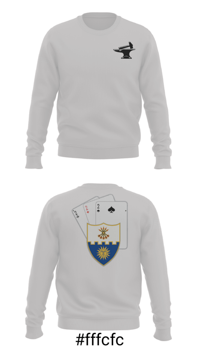 Anvil company, 2-22 Infantry 69124042 Crew Neck Sweatshirt - 7