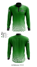 Pembroke High School Diving 5021020 Quarter Zip Jacket - 1