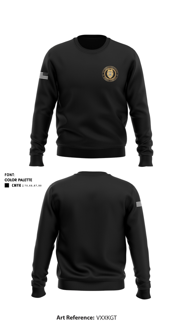 Crew Neck Sweatshirt, , Police, Teamtime, Team time, sublimation, custom sports apparel, team uniforms, spirit wear, spiritwear, sports uniforms, custom shirts, team store, custom team store, fundraiser sports, apparel fundraiser