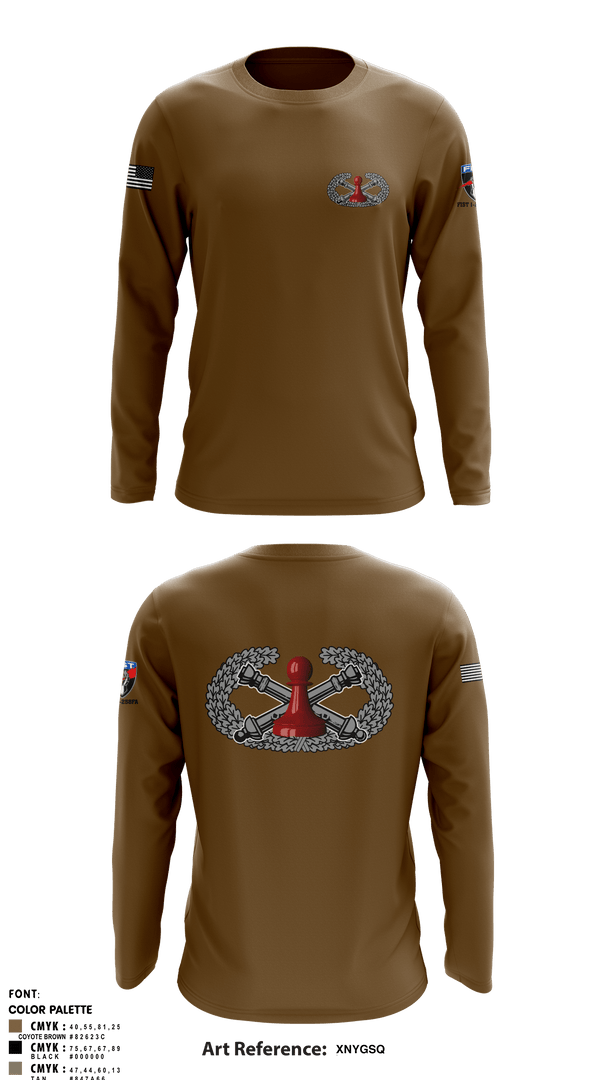 Long Sleeve Performance Shirt, , National Guard, Teamtime, Team time, sublimation, custom sports apparel, team uniforms, spirit wear, spiritwear, sports uniforms, custom shirts, team store, custom team store, fundraiser sports, apparel fundraiser