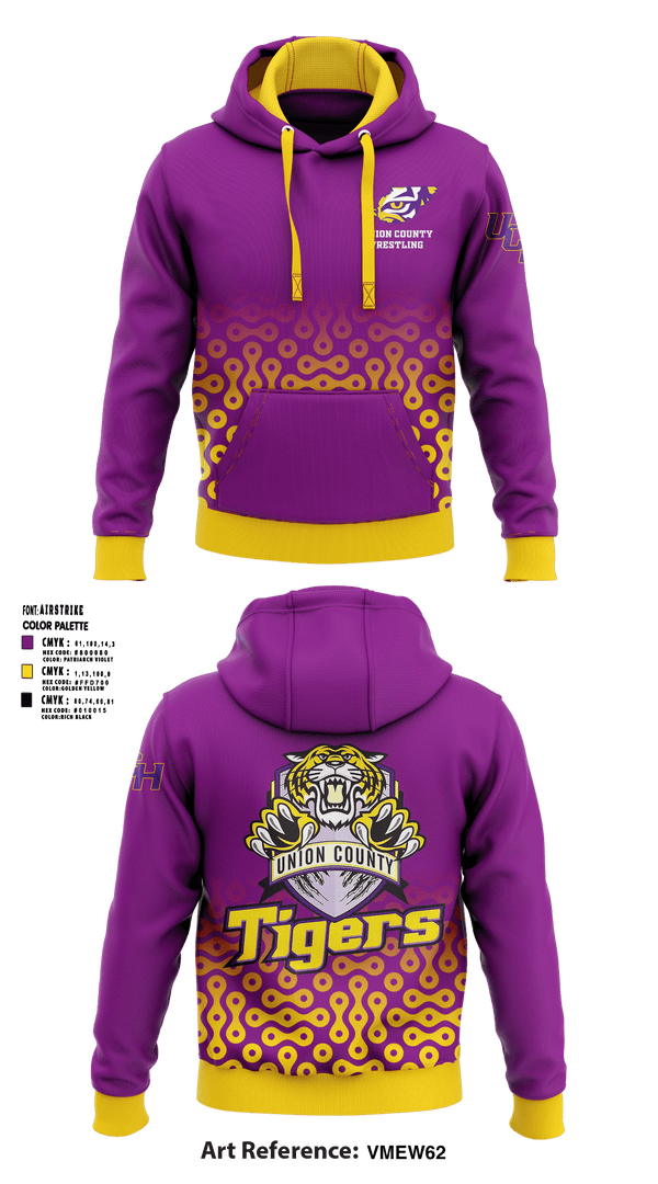 Hoodie, Union County High School Wrestling, Wrestling, Teamtime, Team time, sublimation, custom sports apparel, team uniforms, spirit wear, spiritwear, sports uniforms, custom shirts, team store, custom team store, fundraiser sports, apparel fundraiser