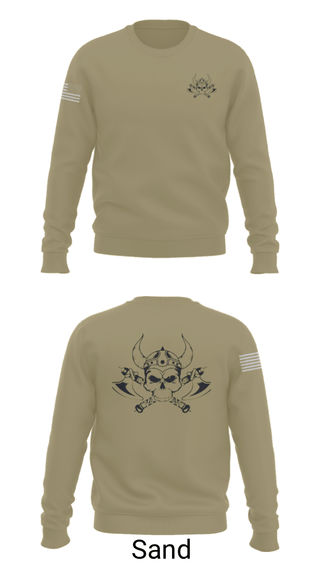 Crew Neck Sweatshirt, , Army, Teamtime, Team time, sublimation, custom sports apparel, team uniforms, spirit wear, spiritwear, sports uniforms, custom shirts, team store, custom team store, fundraiser sports, apparel fundraiser