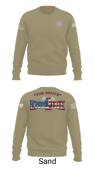 Crew Neck Sweatshirt, , Fire Department, Teamtime, Team time, sublimation, custom sports apparel, team uniforms, spirit wear, spiritwear, sports uniforms, custom shirts, team store, custom team store, fundraiser sports, apparel fundraiser