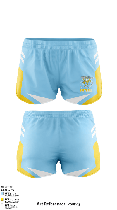 Heritage High School Softball 5410748 Ranger Panties - 1