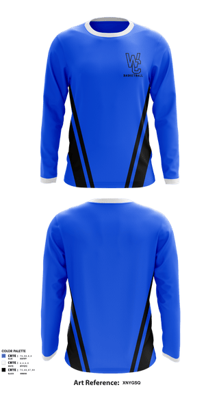 Long Sleeve Performance Shirt, Washington County High School Basketball, Men's Basketball, Teamtime, Team time, sublimation, custom sports apparel, team uniforms, spirit wear, spiritwear, sports uniforms, custom shirts, team store, custom team store, fundraiser sports, apparel fundraiser